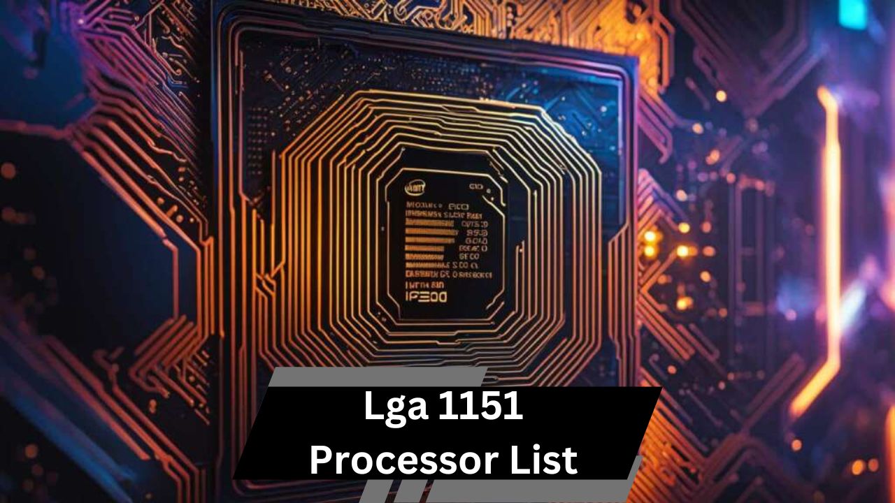 Lga 1151 Processor List – A Comprehensive Overview!