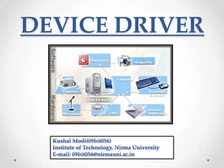 Device Drivers: