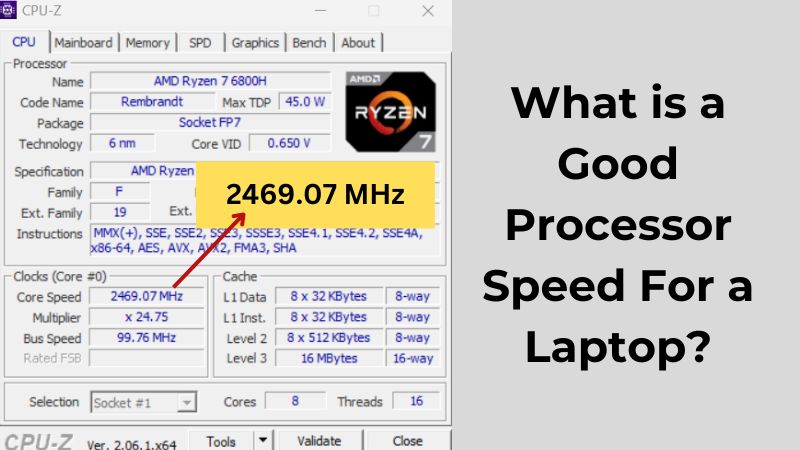 Ideal Processor Speeds for Different Types of Laptops: